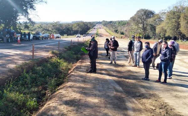 Obras de ruta PY 02 registran un avance del 30%, pero tienen oposición de frentistas - Nacionales - ABC Color