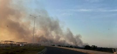 Humareda fue provocada por “inescrupulosos”, según Municipalidad - Nacionales - ABC Color