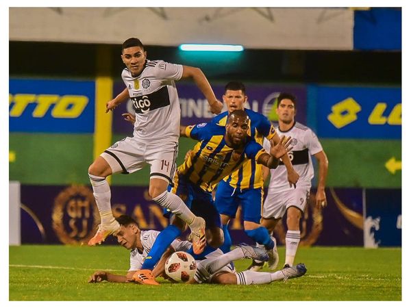 Luqueño y Olimpia empatan en vibrante partido