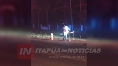 MOTOCICLISTA CERCENADO TRAS VIOLENTO ACCIDENTE SOBRE RUTA 1