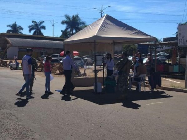 Susto en comercios de Pedro Juan tras cierre de la frontera con Brasil