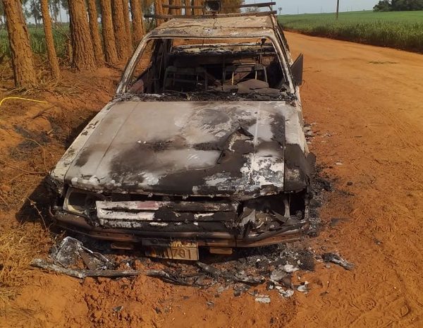 Queman vehículo en una zona despoblada – Diario TNPRESS