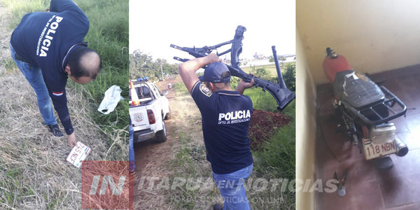 INVESTIGADORES ACCIONAN TRAS HURTOS DE MOTOCICLETAS EN ENCARNACIÓN