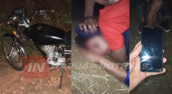 VECINOS AYUDARON A CAPTURAR A SUP. DELINCUENTE EN CHAIPÉ