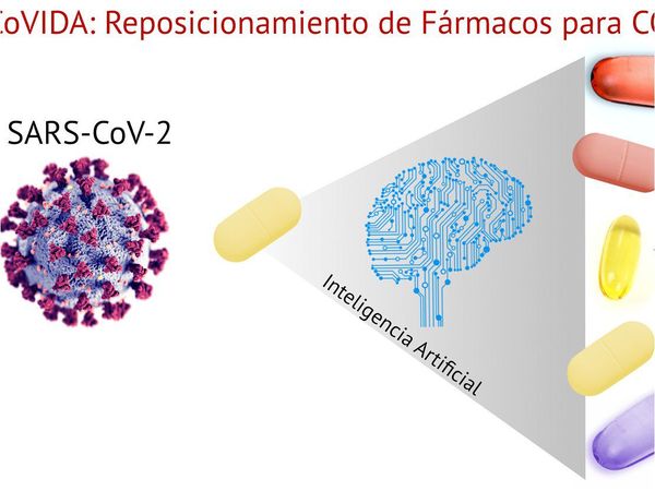 Con inteligencia artificial, buscarán medicamentos contra el Covid-19