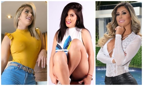 Sole Cardozo, Nadia Aranda y Maga Caballero juntas en lencería