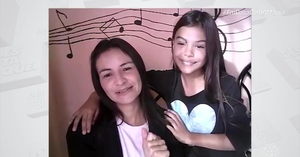 Pequeña cantante viral de Minga Guazú llega a TV brasileña