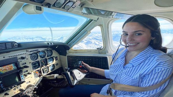 “Querer es poder”, la historia de una piloto paraguaya