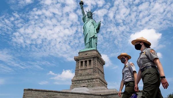 La isla de la Estatua de la Libertad abre sus puertas, pero pocos van a verla - Viajes - ABC Color