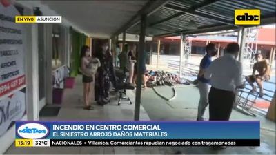 Incendio en centro comercial Gato Verde - ABC Noticias - ABC Color