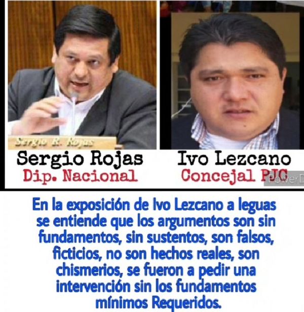 AUDIO: Concejal Ivo Lezcano, admite que no existen hechos punibles en la municipalidad de PJC