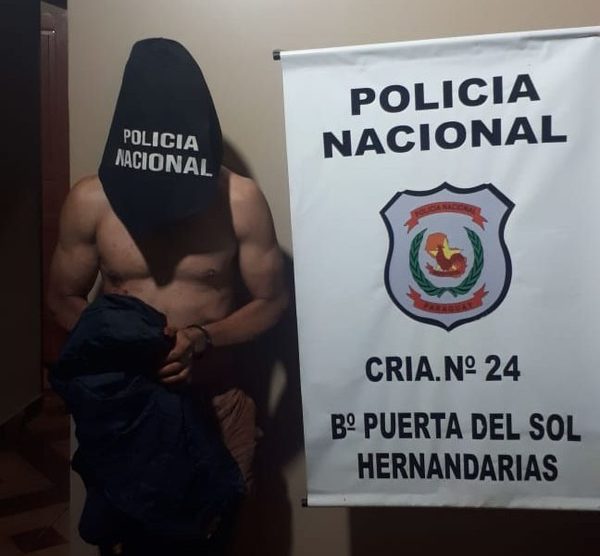 Detienen a violento hombre que intentó abusar de su propia hija