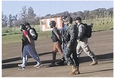 Trasladan a Pedro Juan a dos peligrosos delincuentes brasileños