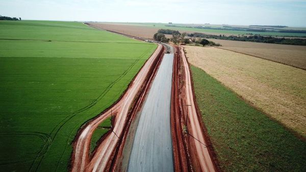 Avanza pavimentación asfáltica en Santa Fe del Paraná - ABC en el Este - ABC Color