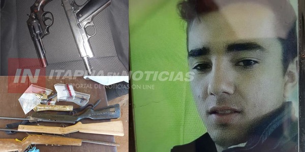 TRAS INTENTO DE HOMICIDIO HALLAN UN LOTE DE ARMAS EN LA VIVIENDA DE INVOLUCRADOS