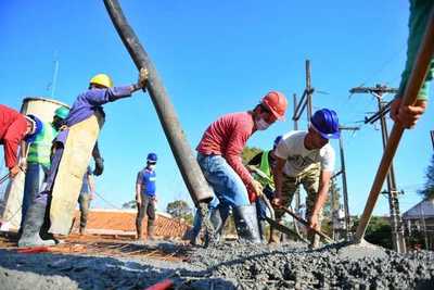 Avanzan obras en bloque de Urgencias del Hospital de Minga Guazú
