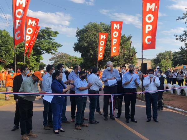 LT S.A concluyó tramo interurbano asfaltado en Central en tiempo récord