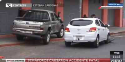HOY / Esteban Cárdenas, jefe de Ingeniería de Tráfico de la Muni de Asunción, sobre el accidente con derivación fatal por falla de semáforo