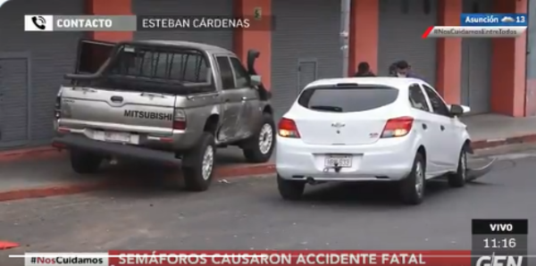 HOY / Esteban Cárdenas, jefe de Ingeniería de Tráfico de la Muni de Asunción, sobre el accidente con derivación fatal por falla de semáforo