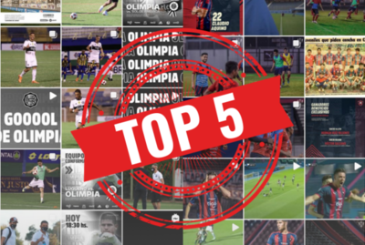 ¡Salió la lista! Top 5 de los clubes paraguayos más populares en Instagram - Megacadena — Últimas Noticias de Paraguay