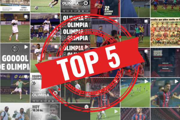 ¡Salió la lista! Top 5 de los clubes paraguayos más populares en Instagram - Megacadena — Últimas Noticias de Paraguay
