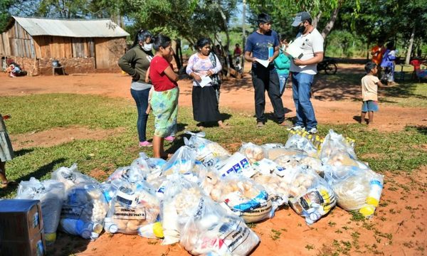 Itaipú ya entregó 46.000 kg de alimentos a familias indígenas de su zona de influencia