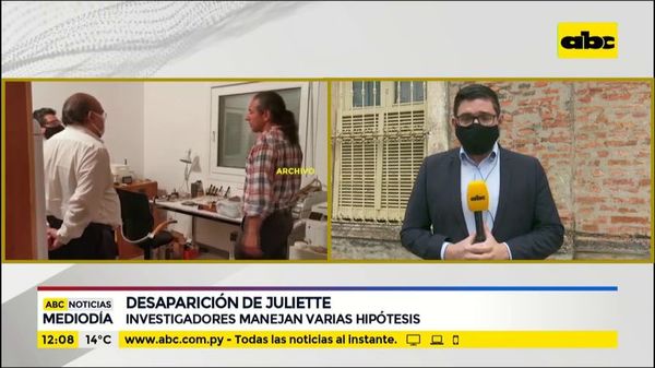 Investigadores, con varias hipótesis en el caso Juliette - ABC Noticias - ABC Color