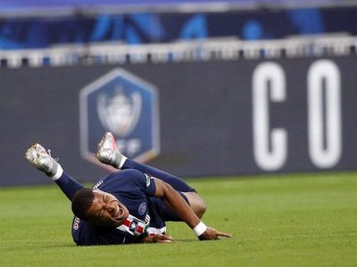 Mbappe, lesionado en la final de la Copa de Francia