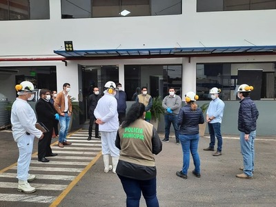 Ante sospechas de contagio de COVID-19 intervienen un frigorífico » San Lorenzo PY