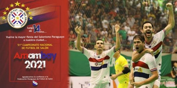 A las 8.00 Amambay se presenta como sede del Nacional de mayores 2021