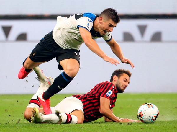 Milan se planta ante el Atalanta y deja el camino libre a la Juventus