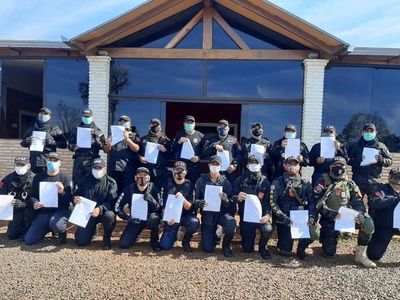 Covid-19: Agentes del GRAP abandonan albergue tras cumplir cuarentena