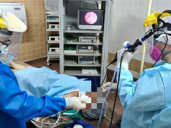 CDE: Realizan primera broncoscopía con equipo propio del Hospital Regional