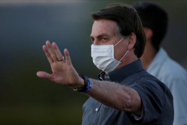 Bolsonaro da negativo a un nuevo test de COVID » Ñanduti