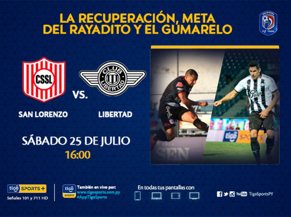 San Lorenzo y Libertad van por la recuperación