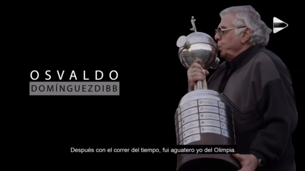 Osvaldo Domínguez Dibb y sus recuerdos por el aniversario 118º de Olimpia
