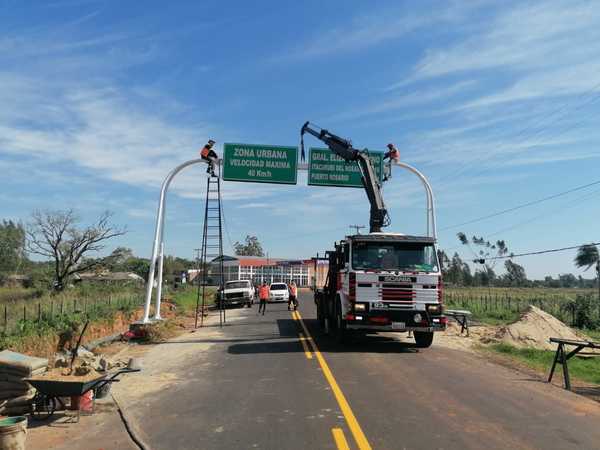 San Pedro suma nueva conexión asfáltica de 7,29 kilómetros » Ñanduti