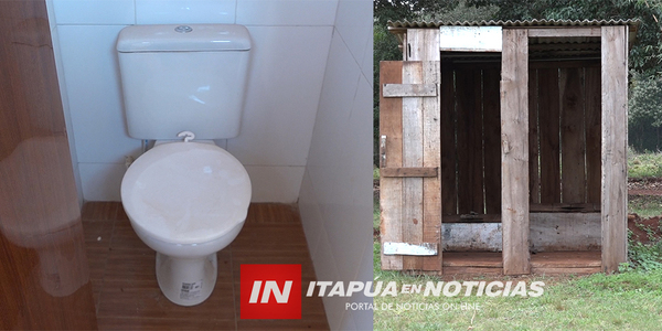 ESCUELAS DE ITAPÚA CERCA DE DEJAR DE LADO LA UTILIZACIÓN DE LETRINAS