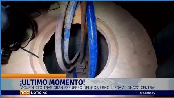 Último momento: tras ocho años de espera el agua del acueducto llegó a Loma Plata