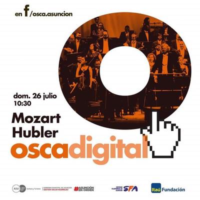 OSCA Digital presentará conciertos para flauta y corno de Mozart y Hübler - ADN Paraguayo