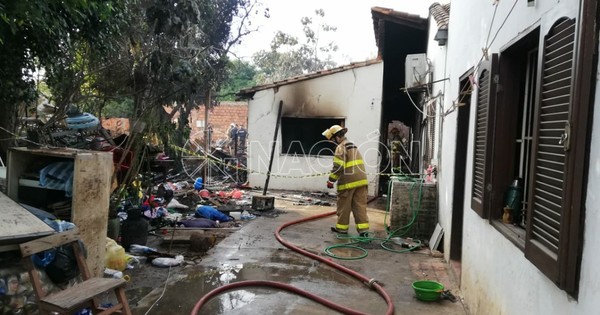 Incendio en vivienda de Fernando de la Mora deja 2 fallecidos