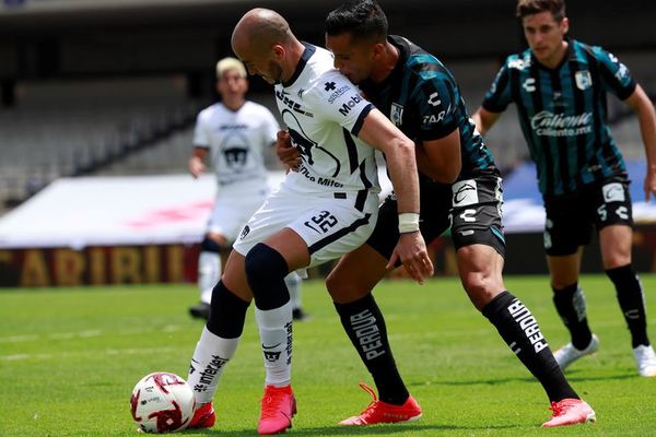 Pumas gana con gol de González - Fútbol - ABC Color