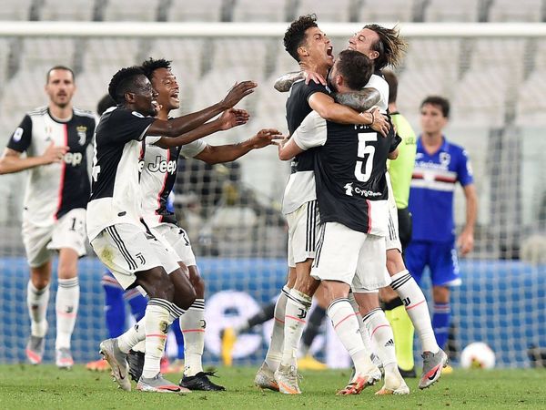 Juventus se proclama campeón de Italia por novena vez consecutiva