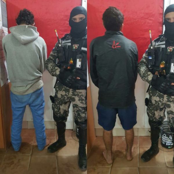 Detienen a dos hombres tras asalto a local comercial en Roque Alonso - Nacionales - ABC Color