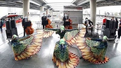 Filarmónica de Colombia lleva música al transporte público durante la pandemia » Ñanduti