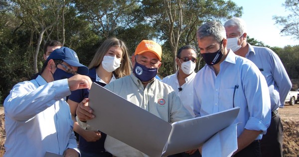 Mario Abdo realiza su jornada de gobierno en Caaguazú