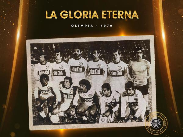 Otro aniversario de la histórica Libertadores de Olimpia en 1979