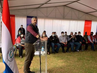 Abdo dice que “el consenso” favorecerá al pueblo, al que volverá a pedir su voto en unos meses - Nacionales - ABC Color