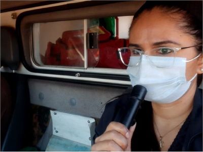 Con altavoces, recuerdan a la ciudadanía sobre medidas sanitarias
