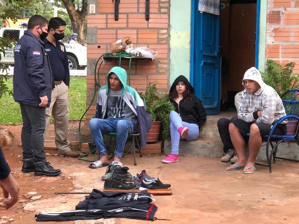 Tras allanamientos, detienen e imputan a 4 sospechosos de robo agravado y tentativa de homicidio » Ñanduti